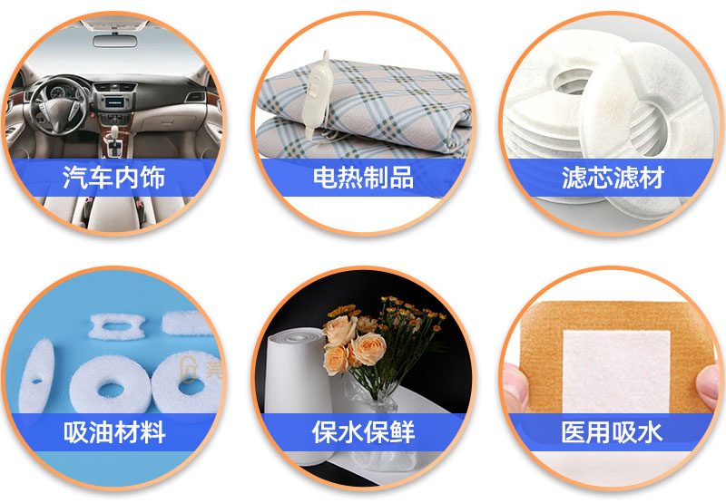 汽車座椅通風袋無紡布-應用領(lǐng)域