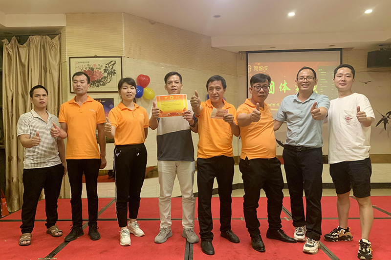 第三名： 生產部目標隊